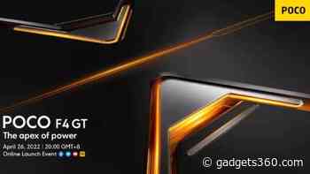 Poco F4 GT Launch Today: How to Watch Livestream, Expected Price, Specifications