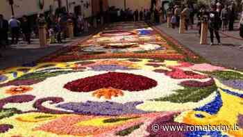Infiorata di Gerano 2022, con omaggio alla pace in Ucraina