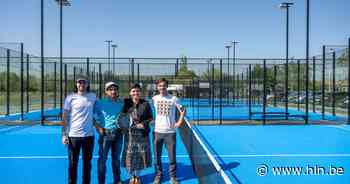 Padel aan Oud Kerkhofstraat: vier terreinen officieel geopend - Het Laatste Nieuws