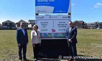 Stouffville starts construction on $5.5-million skating trail at Memorial Park - yorkregion.com