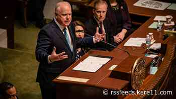 Gov. Walz urges compromise in State of the State Address