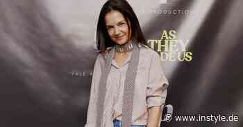 Mode-Trend: So stylst du lässige Herrenhemden à la Katie Holmes - InStyle