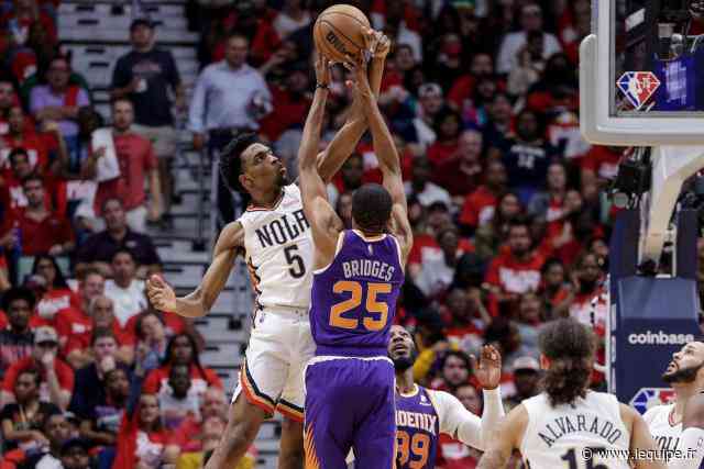 Les New Orleans Pelicans battent de nouveau les Phoenix Suns en play-offs NBA - L'Équipe.fr