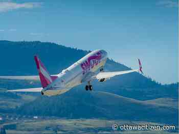 'Ultra-low-cost' carrier Swoop marks first flight between Edmonton and Ottawa