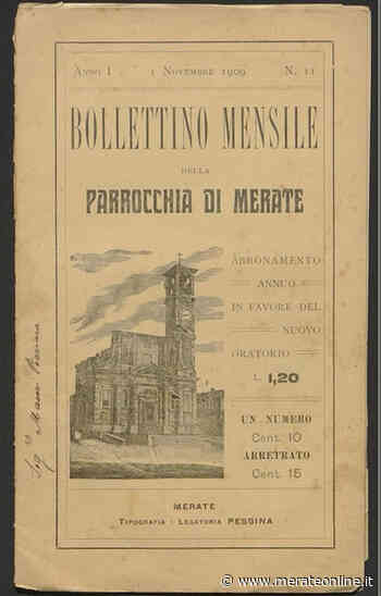 Merate: bollettini parrocchiali digitali/4, novembre 1909. Il meteo, eventi religiosi, la visita di San Carlo e la peste - Merate Online