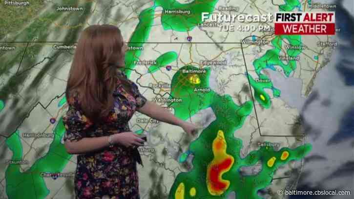 Maryland Weather: Cloudy With A Chance For Storms Later