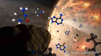 Meteorites could have brought all 5 genetic 'letters' of DNA to early Earth