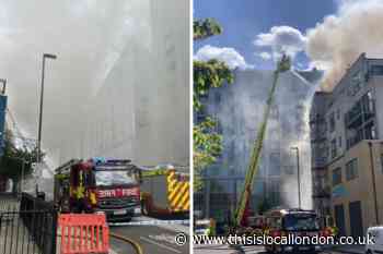 Creek Road Deptford: Close your doors and windows, says brigade