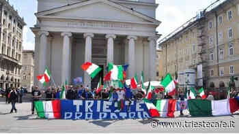 Presidio Primo Maggio Tricolore in Piazza Sant'Antonio organizzato da Trieste Pro Patria - triestecafe.it