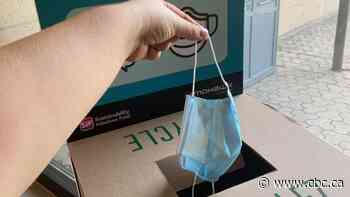 260,000 tossed masks recycled for furniture, playground surfacing — thanks to Mohawk College's ingenuity