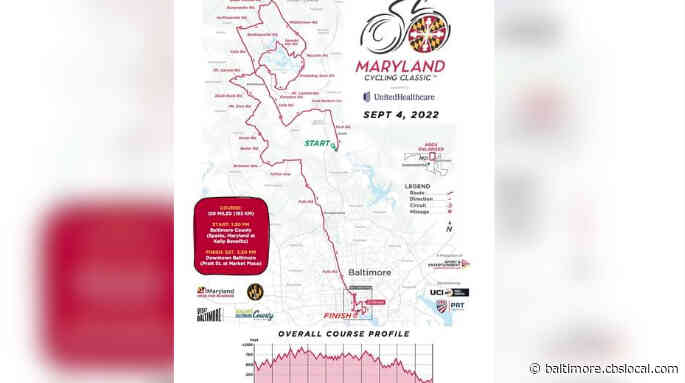Maryland Cycling Classic Route Combines Hilly County Terrain And Tight Twists Of City Streets, Organizers Say