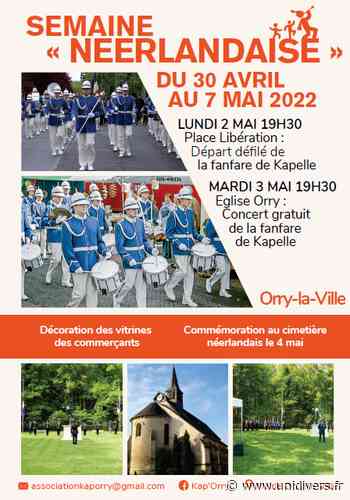 Semaine Néerlandaise à Orry-la-Ville Orry-la-Ville samedi 30 avril 2022 - Unidivers