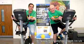 Grimsby Institute teacher who broke neck cycles around world to thank lifesavers - Grimsby Live