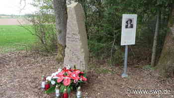 Gedenkstein in Oberrot enthüllt: „Ein pechschwarzer Schatten“ - SWP