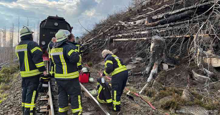 Großfeuer im Harz: Menschen mussten am Brocken ausharren