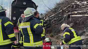 Großfeuer im Harz: Menschen mussten am Brocken ausharren
