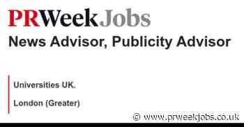 Universities UK.: News Advisor, Publicity Advisor