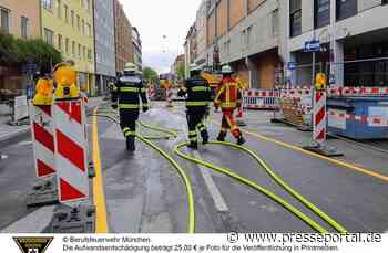 FW-M: Gasaustritt sorgt für Feuerwehreinsatz (Maxvorstadt)