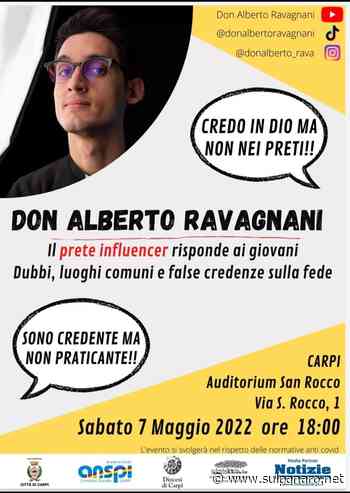Don Alberto Ravagnani, il prete influencer a Carpi per rispondere ai giovani - SulPanaro