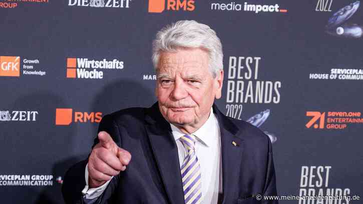 Gauck: Brauchen „mutige und entschlossene Bundesregierung“