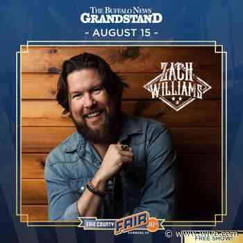 Zach Williams to perform free show at Erie County Fair