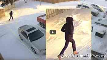 WATCH: North Battleford police hope video leads to break in homicide investigation