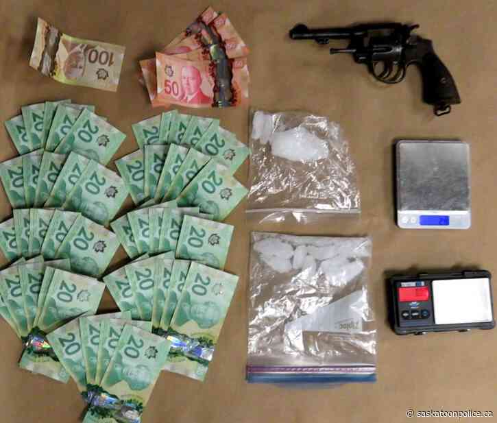 One Arrested - Methamphetamine Trafficking - 400 block Keely Way