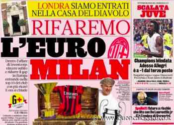 Rassegna Stampa del 26 Aprile, spogliatoio Genoa rinuncia al giorno di riposo. Oggi in campo - Buon Calcio a Tutti
