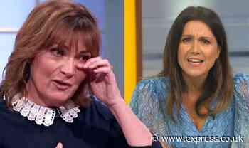 Lorraine Kelly rallies around Susanna Reid as she travels to war-torn Ukraine for GMB - Express