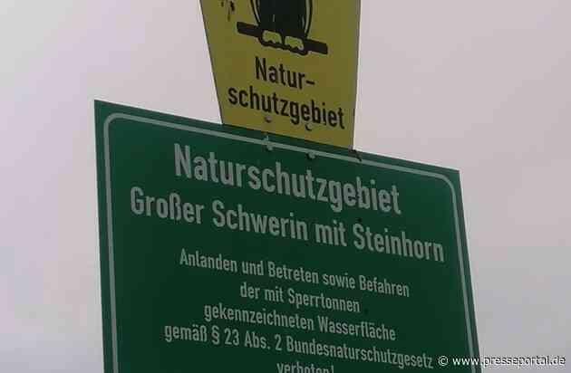 LWSPA M-V: Sichere Bergung des Hausbootes auf der Müritz