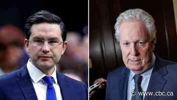 Poilievre, Charest call for more pipelines while insisting they can cut emissions