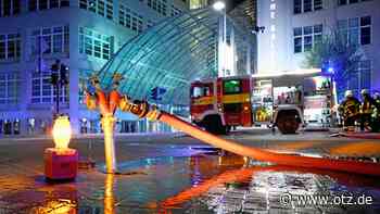 Großeinsatz in Goethe Galerie Jena: Rauchentwicklung in Bekleidungsgeschäft