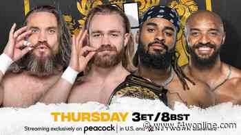 NXT UK results: Two-out-of-three falls Tag Team title match - Figure Four Online