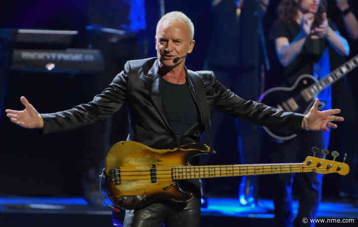 Sting says he doesn’t think “any grown man can be in a band”