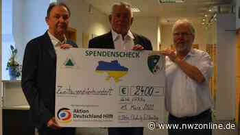 Sport-Club Varel: Mitglieder spenden 2400 Euro für die Ukraine - Nordwest-Zeitung