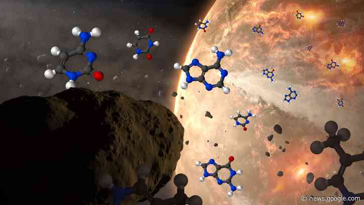 Meteorites could have brought all 5 genetic 'letters' of DNA to early Earth - Space.com