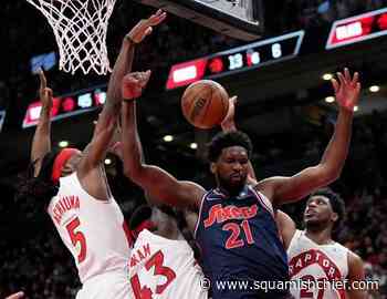 Sixers centre Joel Embiid slapped with $15000 fine for criticizing officials - Squamish Chief