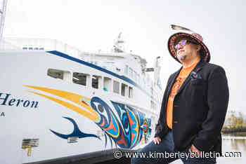 Enormity of Salish Heron ferry design captivates artist – Kimberley Daily Bulletin - Kimberley Bulletin