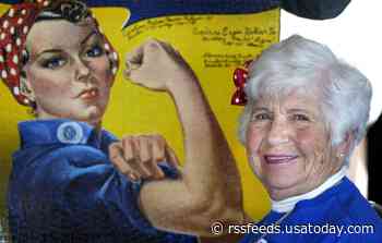 'I can tell you history': A real-life Rosie the Riveter tells her World War II story at 95