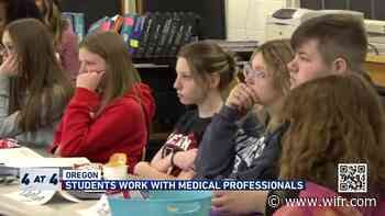 Oregon High School students work with medical professionals - WIFR