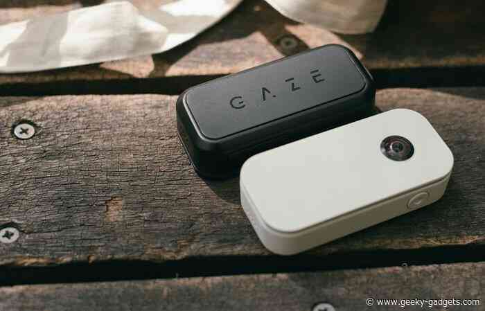 Protect your personal belongings with the Gaze security camera