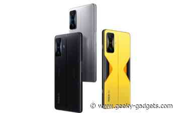 Poco F4 GT smartphone gets official