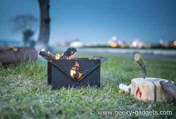 Takibit compact Japanese camping firepit