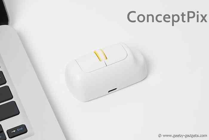ConceptPix ergonomic wireless mouse stops wrist aches