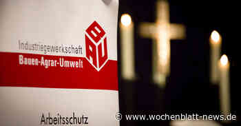 Gedenkminute für verunglückte Beschäftigte im Kreis Ravensburg - WOCHENBLATT