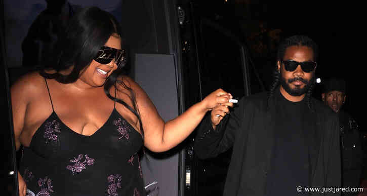 Lizzo Arrives at Her Birthday Party in WeHo with Her Boyfriend!