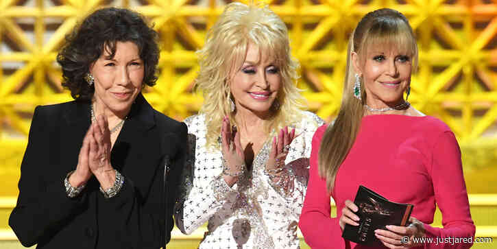 Jane Fonda & Lily Tomlin Tease Dolly Parton's Cameo on 'Grace & Frankie'