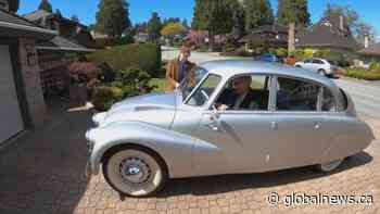 This is BC: South Delta man gets attention driving vintage Tatra car - Global News