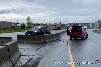 Clean-up underway following Highway 17 dump truck crash in Delta - Delta Optimist