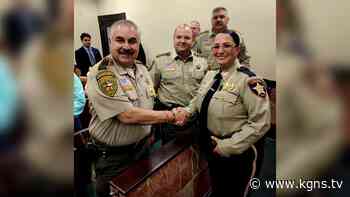 Justice of the Peace swears in County Constable for Precinct One - KGNS